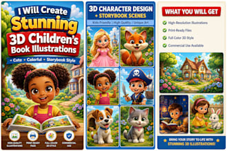 llustrate children story book illustration children story book illustration