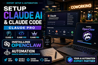 setup claude code claude ai claude pro coworking installing openclaw automation