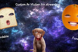 make a low poly ar vtuber for cheap