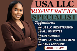 register US llc in wyoming with ein and bank account