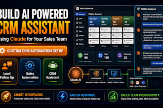 build claude ai sales crm assistant using claude for your sales team automation