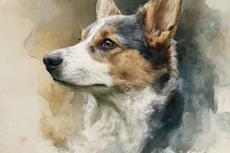 create realistic animal illustration
