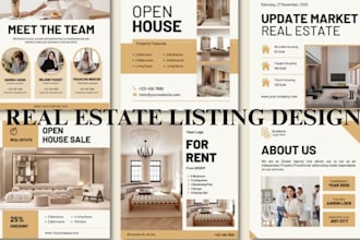 design luxury real estate proposal brochure property listing buyer guide