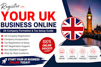 register your uk business online uk company formation and tax setup guide