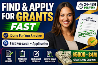 provide grant writing grant research and grant application
