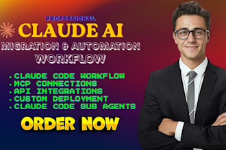 set up claude ai workflow, API integration, mcp connection and automation system