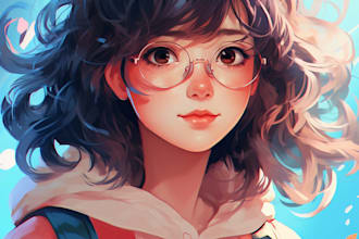 draw a anime character