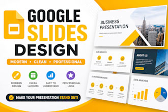 design modern google slides presentations