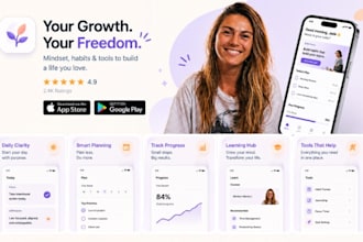 design app screenshots, aso design, app store listing for downloads