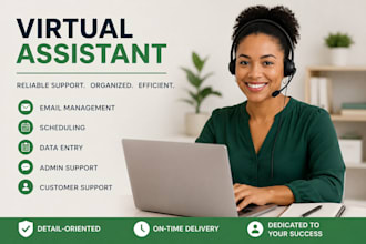 be your virtual assistant for admin tasks