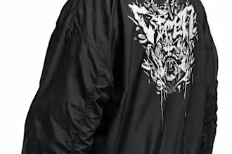 design custom bomber jacket for streetwear brand