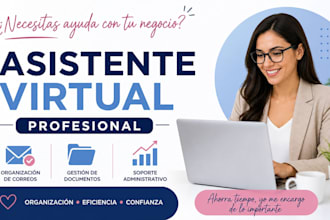 te ayudaré como asistente virtual experta