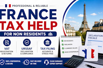 help non residents with france tax filing vat return and urssaf declaration