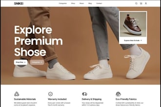 design sneakers shopify store, footwear shopify store, shoe shopify website