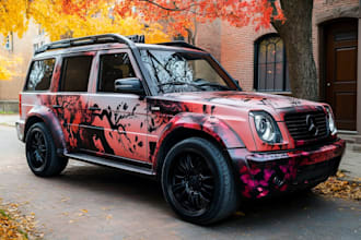 professional vehicle wrap design, car wrap