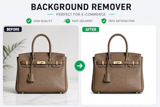 professionally edit 10 ecommerce product photos for 1 dollar
