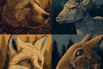 draw all kinds of animals