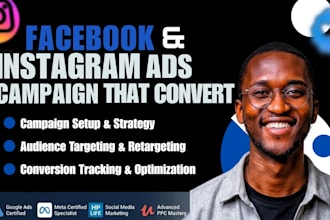 create and manage facebook and instagram ads campaign strategy
