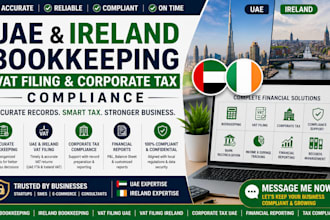 do uae and ireland bookkeeping vat filing and corporate tax compliance