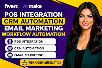 pos integration, CRM automation, email marketing, workflow automation