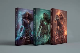 design a market ready fantasy book cover for self publishing