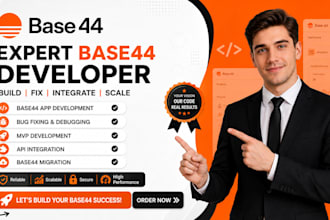 base44 base44 expert base44 bug fixing base44 mvp base44 integration base44 app