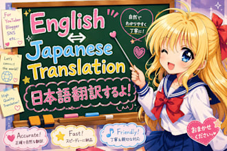 japanese game, anime, culture and tourism translation