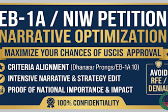 optimize your eb1a or niw petition for uscis approval