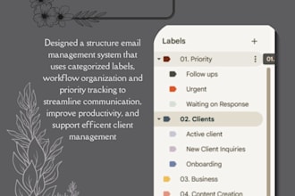 organize and manage your business