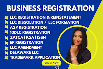 reinstate llc, file annual report and fix US business compliance issues, upsto