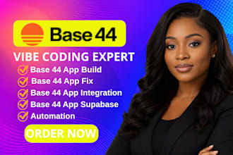 base 44 app, base 44 integration, base 44 automation, base 44 webapp fix base44