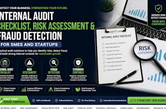 do internal audit checklist risk assessment fraud detection for smes and startup