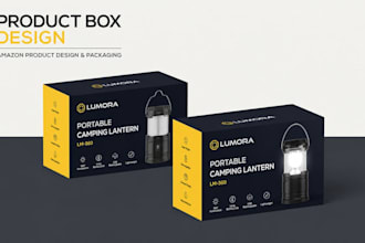 do product box design, packaging design,mailer box,amazon packaging,label design