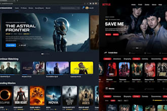 design wix film website wix streaming website portfolio website wix seo setup
