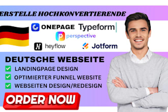 build a high converting dsgvo landing page funnel with onepage io and jotform