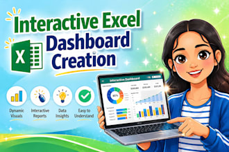 create interactive excel dashboards