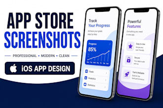 design app store screenshots for ios apps