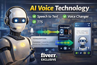 build ai speech to text transcription and voice recognition system