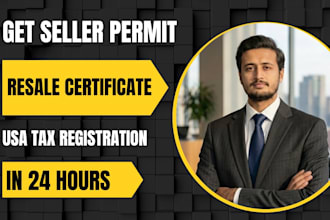 get your seller permit and resale certificate for your business
