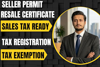 get your seller permit and resale certificate for your business