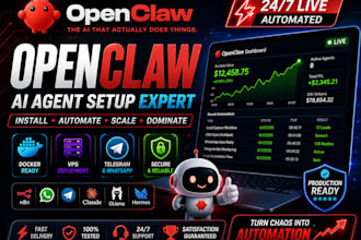 setup deploy openclaw clawdbot moltbot hermes ai whatsapp telegram n8n kimi 2 6