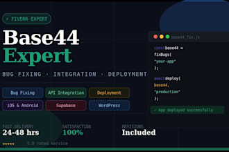 be your base44 expert, base44 bug fixing, base44 app deployment, base44