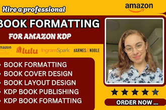 do book formatting for amazon, kdp formatting paperback