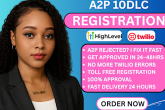 fix twilio a2p 10dlc rejection guaranteed campaign approved go highlevel website