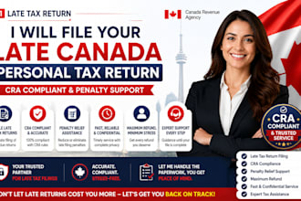 file late canada personal tax return cra compliant and penalty support