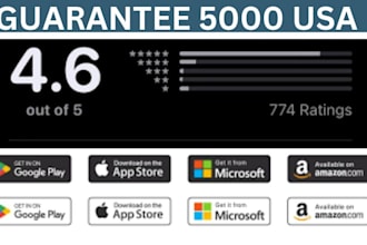 add ios review, android rating review mobile app promotion