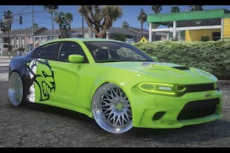 fully debadge and rebadge your fivem car, car livery, fivem car wraps