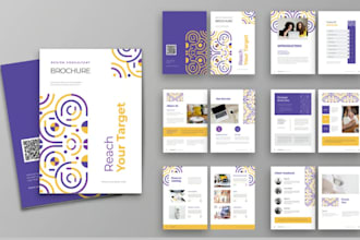 design professional annual report company profile corporate brochure booklet