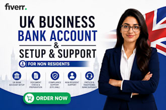 register UK company and setup UK business bank account