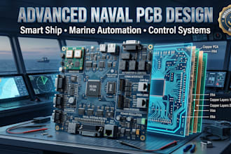design advance naval electronics pcb for smart ship system